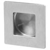 Delf Trade 30 x 30mm Satin Chrome Square Finger Edge Pull