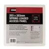 Builders Edge 203 x 203mm Spring Loaded Access Panel