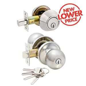 Ikonic Bright Chrome Ruby Entry Combo Set