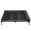 BingoPaw Large Elevated Dog Bed Cooling Raised Pet Cot Hammock with Bolster 90x70x28cm