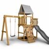 Georgia Swing Fort - Pearl Grey Slide & Accessories