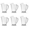 Crown Polycarb Jug With Ice Lip 1140ml | Set Of 6