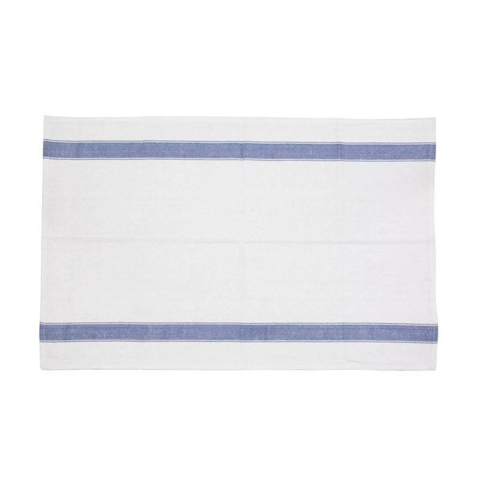 Vogue Tea Towel Heavy Duty Single Blue Commercial Kitchen Linen Dish Cloth