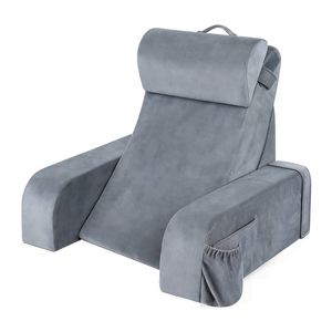 FOHOA 2-in-1 Reading Back Pillow