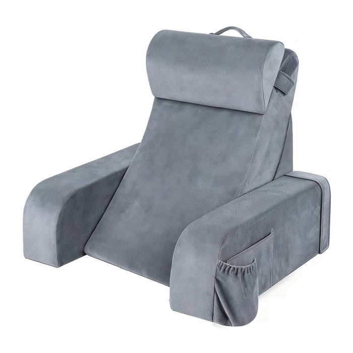 FOHOA 2-in-1 Reading Back Pillow