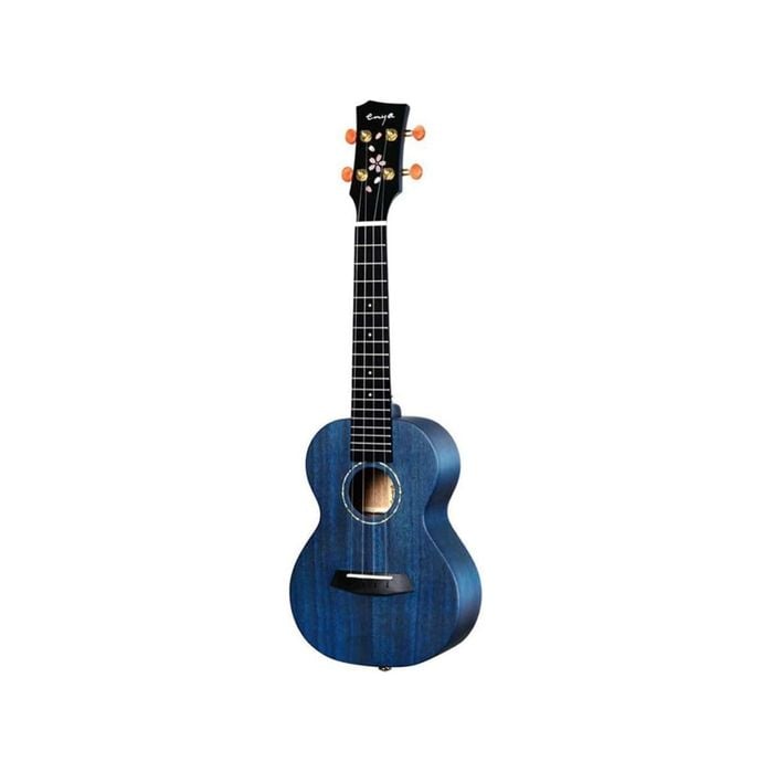 Enya MS Blue Solid Mahogany Ukulele - Concert