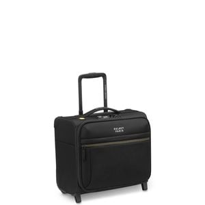 Delsey Brochant 3 Underseater Softside Cabin 2 Wheel Business Bag Deep Black