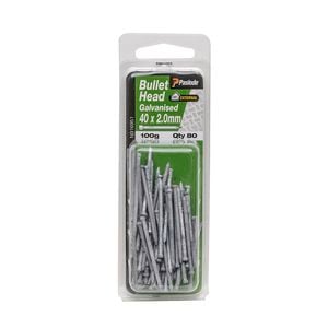 Paslode 40 x 2.0mm Galvanised Bullet Head Nail - 80 Pack