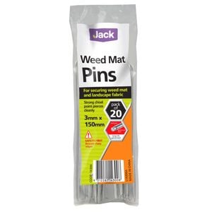 Jack Weed Mat Pins - 20 Pack