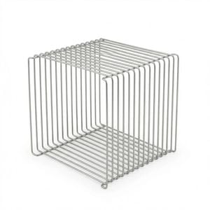 Nordhavn Cube Side Table, End Table, Stackable Storage Rack, Modern Accent Table