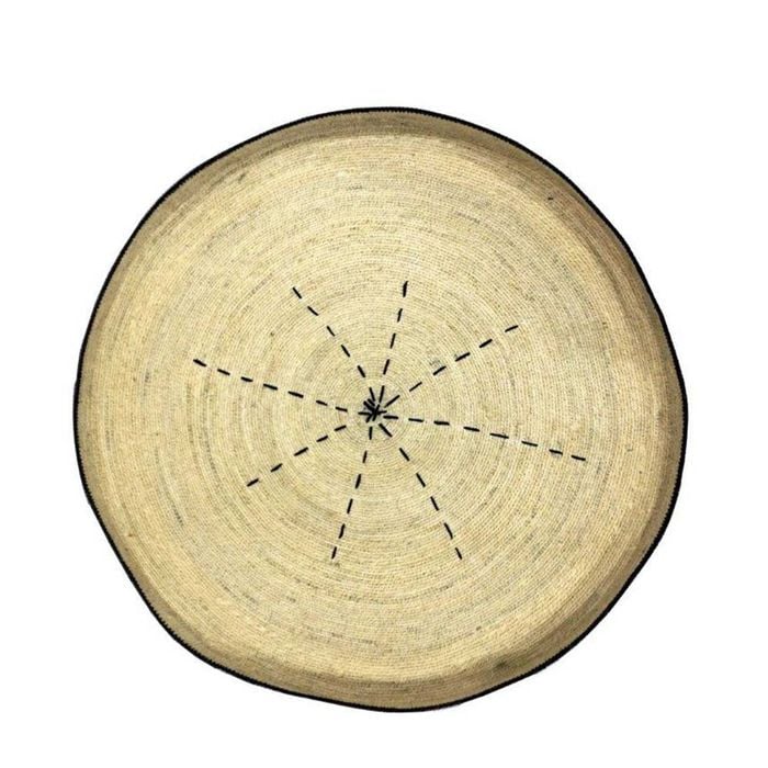 Belle Hunch Seagrass Woven Tray Round 70x70cm - Natural