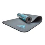 Adidas 183x61x1cm Tie Dye Yoga Mat Blue