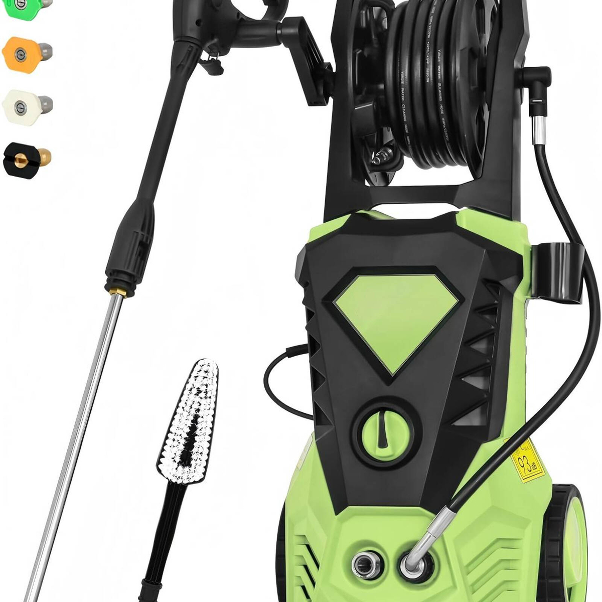 Advwin 4000Psi Electric Pressure Washer - Green - Bunnings Australia