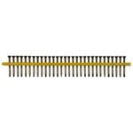 Simpson Strong-Tie 10G x 50mm Zinc Yellow Timber-to-Steel QuikDrive Collated Flooring Screw - 500 Pack