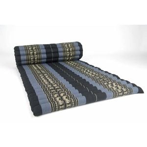 Handmade Thai Kapok Roll Up Mattress - Organic Kapok Sleeping Mat, Yoga Daybed And Floor Futon