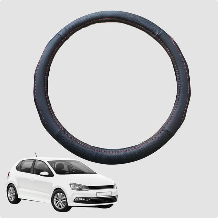 Steering Wheel Cover for VolksWagen Polo 2009-2017 (MK5) 38CM | Circle