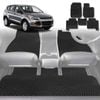 6D Diamond Car Floor Mats for Ford Escape 2013-2019-Full Set-Black-Outback GT