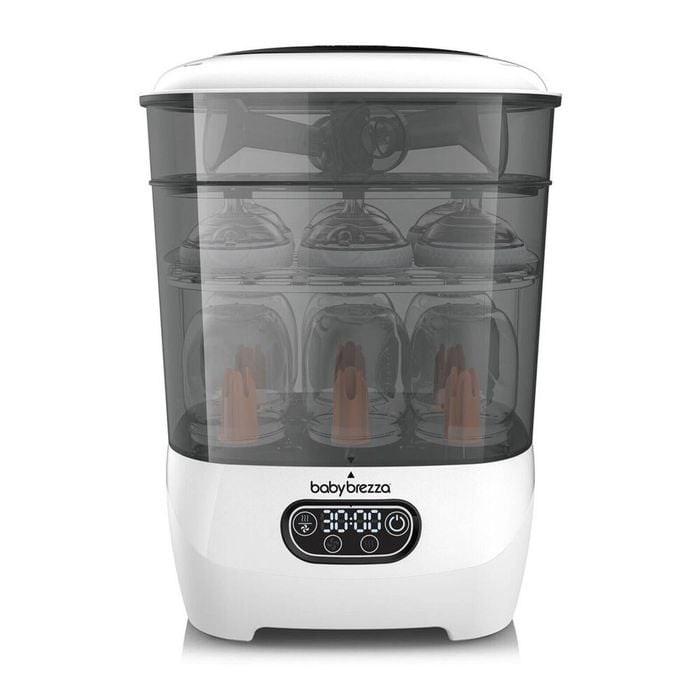 Baby Breeza One Step Bottle Steriliser and Dryer Advanced White/Black