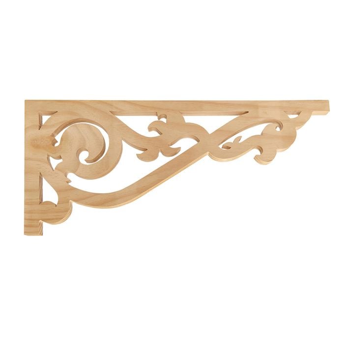 280 x 650 x 21mm Heritage Bracket Clear H3.2 Pine 