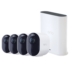 ARLO 4K 3rd Generation Ultra Security 4 Camera And Hub Kit