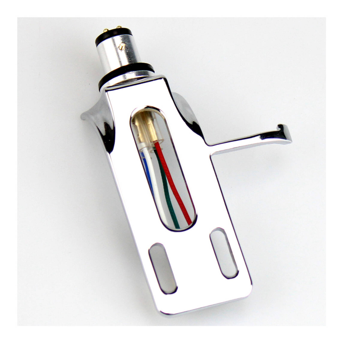 Blank Universal Headshell for Turntable Cartridge Chrome Zinc GK-R21B ...