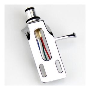 Blank Universal Headshell for Turntable Cartridge Chrome Zinc GK-R21B