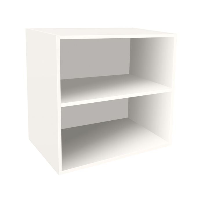 Kaboodle 600-699mm Feta Whip V Customisable Deep Open Med Wall Shelf