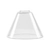 Brilliant 18.5cm Vintage Industrial Bell Glass Shade For Pendant Lottie