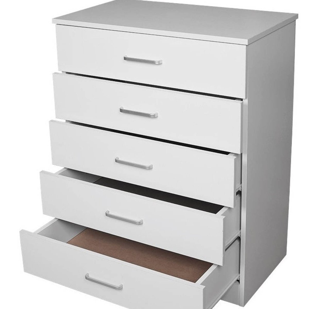 NNECN Classic Elegance: Five-Drawer Chest for Organized Living ...