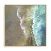 Artey | Aerial Coast III - Framed Canvas - Natural Frame - 120 x 120cm