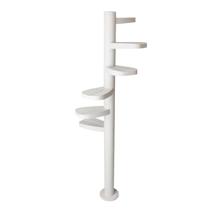 Monkee Tree Cat Climbing Ladder 18 Trunk Starter Pack White