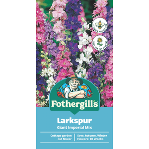 Fothergill's Larkspur Giant Imperial Flower Seeds