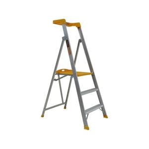 Gorilla 150kg Pro-Lite 3 Step Aluminium Platform Ladder