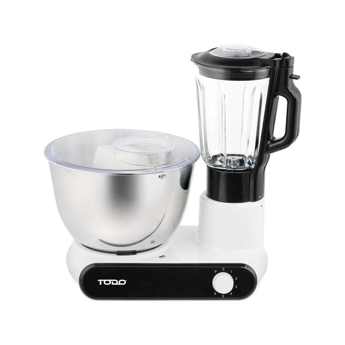 TODO Electric Stand Mixer 6L Stainless Steel Bowl Blender Attachment
