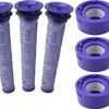 [6 Pack] Tavice Filter Kits Sets Compatible For Dyson V7 (sv11, Sv37) & V8 (sv10, Sv25) Vacuum Cleaners