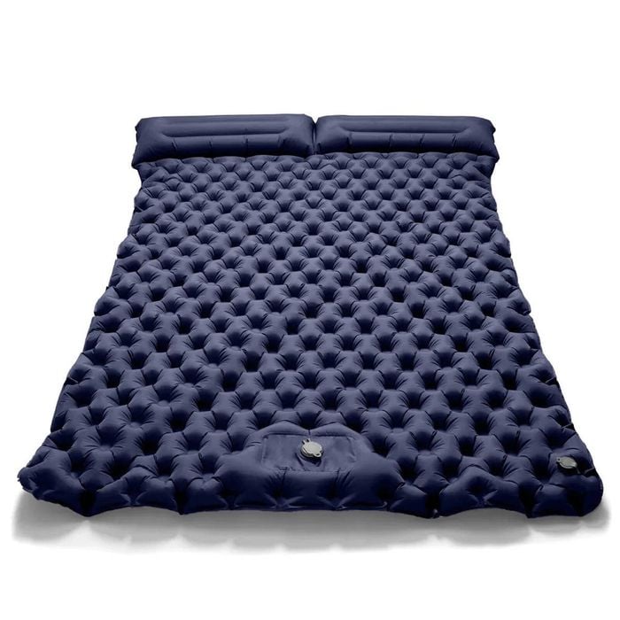 NNEOBA Double Sleeping Pad Inflatable Camping Navy Blue