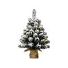 Costway 67cm Tabletop Christmas Tree 30 LED Small Xmas Tree Cement Base