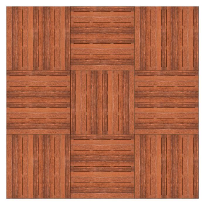 Good Times Decking 200-365mm (High) 3348 x 3348mm Merbau 9 Module Kit