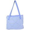 Wicked Sista Large Beach Mat Calming Stripe Waterproof Foam Padding Blue