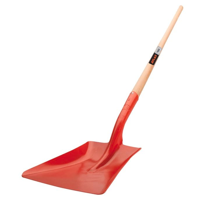 Atlas Trade #2 Square Mouth Timber Long Handle Shovel