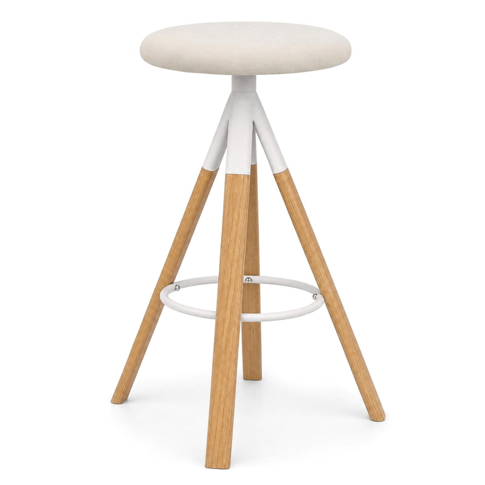 Nordhavn 68cm Barstool with Solid Oak Legs