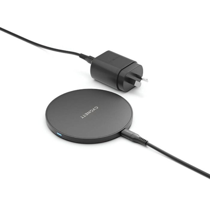 Cygnett 15W Wireless Charging Bundle + 20W Charger & Cable - Black