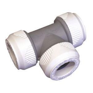 Poly-Fit 20 x 20 x 20mm Push Fit Equal Tee