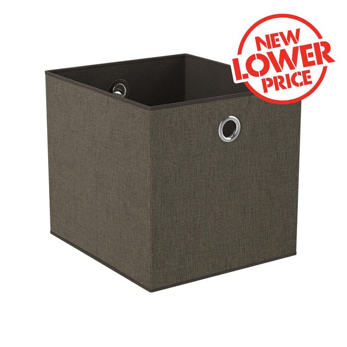 Flexi Storage Clever Cube 330 x 330 x 370mm Bronze Insert