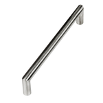 Kaboodle 128mm Brushed Stainless Steel Round Bar Handle