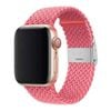 Nylon Elastic Watch Band Strap - For Apple iWatch 38mm 40mm 41mm [42mm Series 10] (Pink)