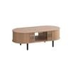 Anna Coffee Table Curved Oak
