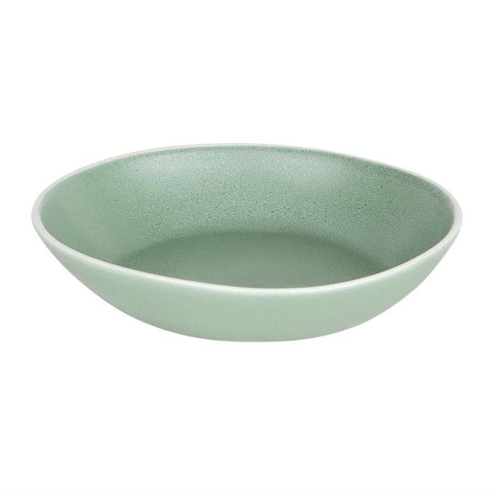 Olympia Chia Coupe Bowl Green Porcelain 220mm 8.5 Inch 4 Pack