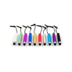 10 Pack MEZON Universal Mini Capacitive Touch Screen Stylus Pens with Dust Plug
