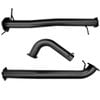 Ignite Exhausts Dpf Back For Ford Ranger Next Gen 3l V6 Td 3.5 Inch With Pipe Only 409 Stainless Steel